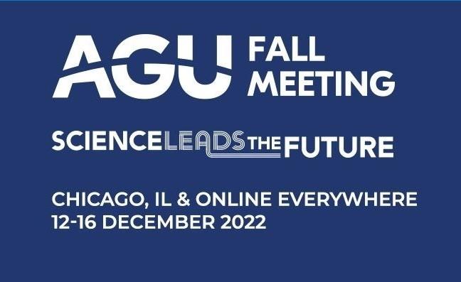 En AGU Fall Meeting 2022 participaron 12 integrantes del DGF como autores y coautores de 26 artículos de investigación.
