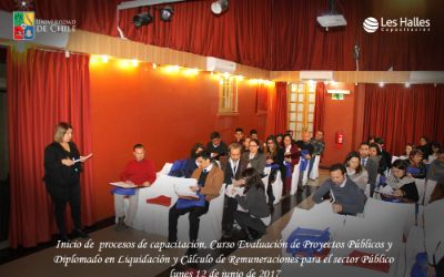 Participantes Diplomado en Liquidación y cálculo de Remuneraciones para el sector Público y Curso de Evaluación de Proyectos Participantes Diplomado en Liquidación y cálculo de Remuneraciones para el sector Público y Curso de Evaluación de Proyectos