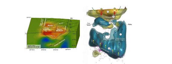 La investigación titulada “Imaging the subsurface architecture in porphyry copper deposits using local earthquake tomography” indaga en el uso de la tomografía sísmica como método de exploración para descubrir yacimientos mineros.